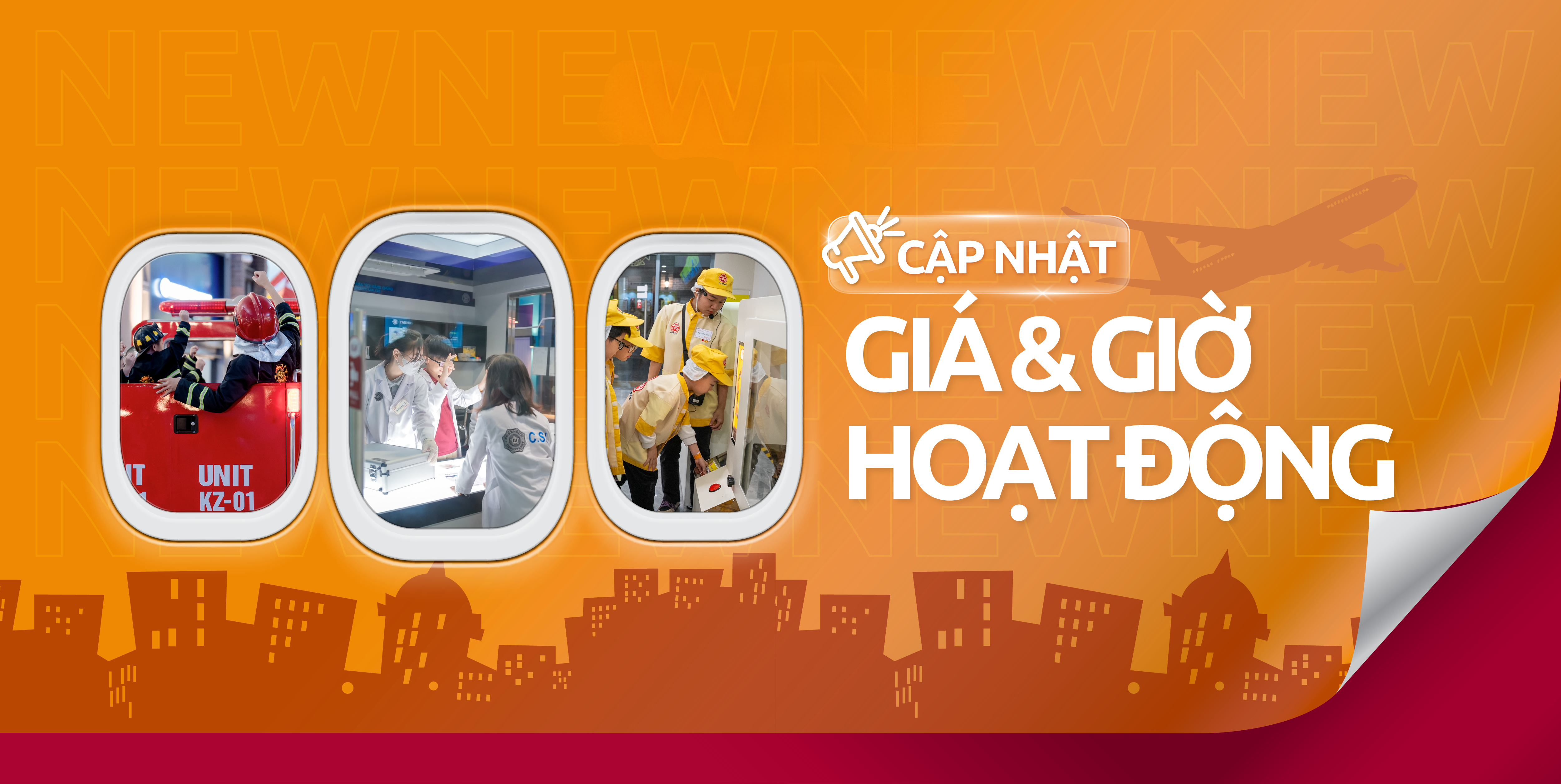 KIDZANIA HÀ NỘI CẬP NHẬT GIÁ & GIỜ HOẠT ĐỘNG
