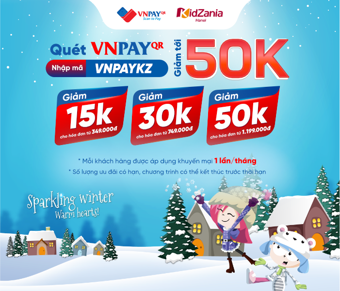 QUÉT VNPAY – GIẢM TỚI 50K
